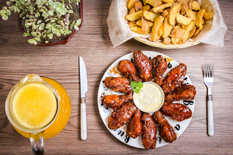 Chicken wings buffalo style
