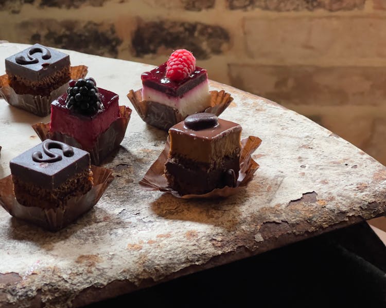 Mini dessert bites for catering events